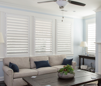 Shutters in Jacksonville give you light control