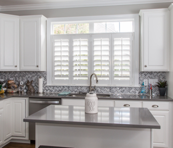 Stylish Design Shutters in Jacksonville kitchen