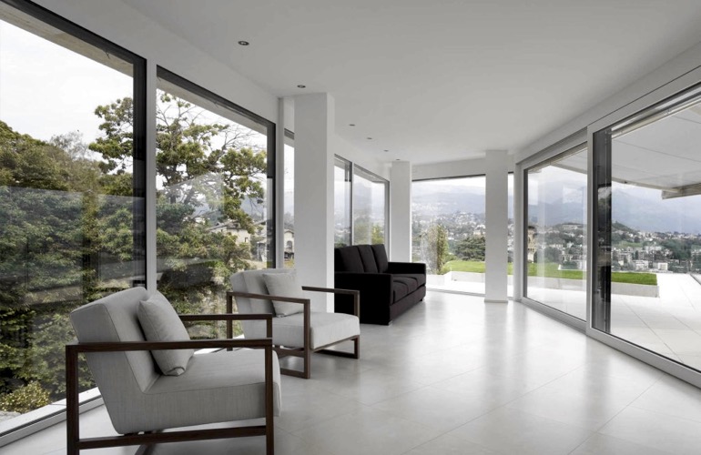 Window Film For A Contemporary Room In Jacksonville A modern home with window film